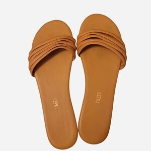 Tan Tkees slide sandals Size 11